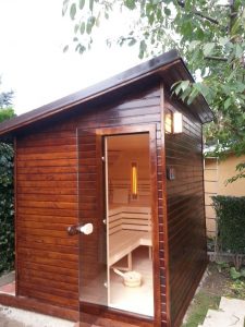 vonkajšie sauny s výhodami infrasauny