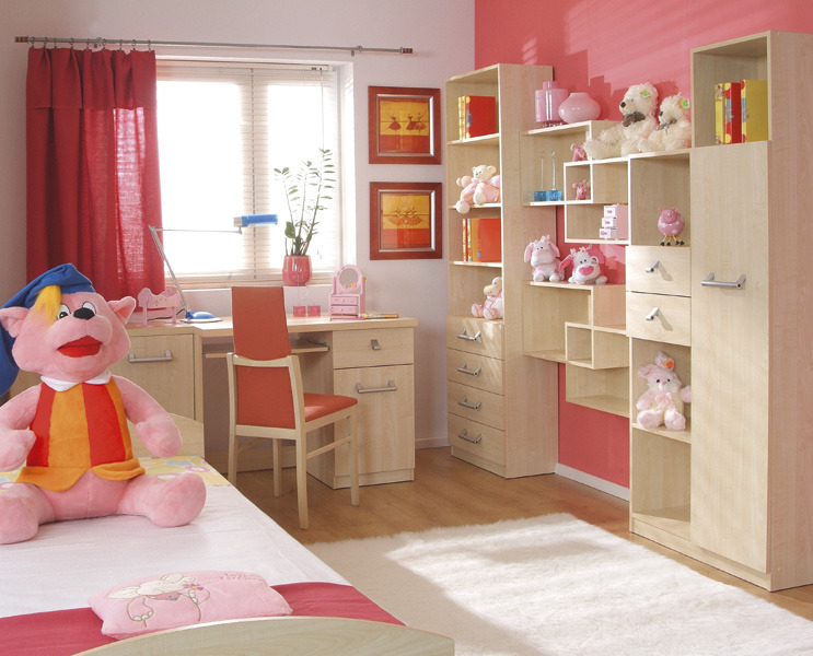 Мебель для детской комнаты девочке школьнику фото